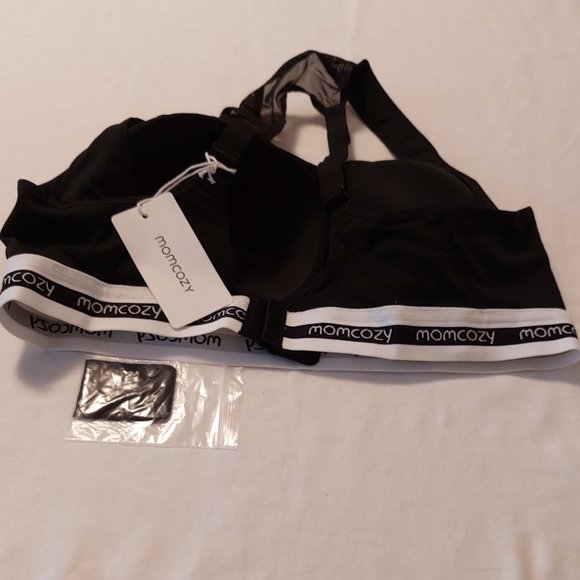 Momcozy Nursing Bras for Breastfeeding, FB011 Low-Impact Nursing Sport - 3XL - Picture 3 of 6